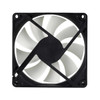 Arctic F9 Silent 92mm 3-Pin Desktop PC Case Cooling Fan - White/Black