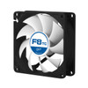 Arctic F8 TC 80mm PC Case Cooling Fan Temperature Controlled Silent/Quiet