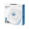 Arctic F8 TC 80mm PC Case Cooling Fan Temperature Controlled Silent/Quiet