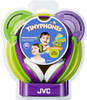 JVC Kids On-Ear Wired Headphones Earphones - Violet