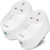 Tenda PH6 AV1000 Passthrough Powerline Adapter Kit 1 x Gigabit Port - Pack of 2