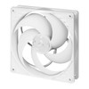 Arctic P14 PWM Pressure Optimised 140mm 4 Pin Fan - White / White
