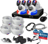 Swann Enforcer 8 Channel 2TB DVR CCTV Recorder + 4x 4K Bullet & 2x Dome Cameras