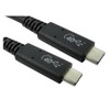 USB4 Certified USB C to C 0.8M Gen 3x2 40Gbps Cable & PVC Connectors – image 2