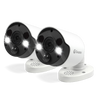 Swann 4K UHD Thermal Sensing Spotlight Bullet CCTV Security Cameras - Twin Pack