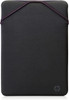 HP 14.1 Inch Protective Reversible Laptop Notebook Sleeve Case - Grey & Mauve