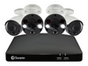 Swann 8-Channel 4K Ultra HD 2TB NVR CCTV Security System - 4 Cameras