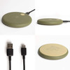 Skullcandy Fuelbase Wireless Charger Pad With USB-C Cable - Moss