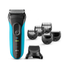 Braun Series 3 Style & Shave Wet Dry Mens Electric Razor With Precision Trimmer