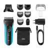 Braun Series 3 Style & Shave Wet Dry Mens Electric Razor With Precision Trimmer