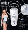 Braun Silk-Epil 7 SensoSmart Cordless Wet and Dry Epilator with 7 Extras