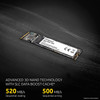 Intenso 128GB M.2 SATA III Internal SSD Top Performance Solid State Drive