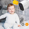 Toucan TWC200WU Full HD 1080p CCTV WiFi Smart Security Camera White