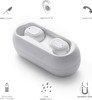 BoomPods BoomBuds Go True Wireless In Ear Sports Bluetooth Earbuds White