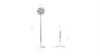 GeoSmart Pro AirLit Smart Portable Desk Fan With Ring Light & Mirror- White