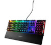 SteelSeries Apex 7 OLED Wired Mechanical Gaming Keyboard with QX2 Blue Switches