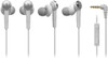 Audio-Technica ATH-CKS55I In-Ear Wired Headphones & Mic For Apple - White