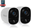Toucan Full HD 1080p WiFi CCTV Security Camera Kit - 2 Cameras
