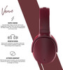 Skullcandy Venue Active Noise Cancelling Headphones Bluetooth Wireless Red Moab