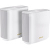 ASUS ZenWiFi AX6600 Whole Home Tri Band Mesh WiFi 6 System (XT8) Twin Pack