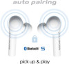BoomPods Bassline True Wireless Bluetooth In-Ear Earbud Headphones White