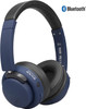 BoomPods Hush Bluetooth Headphones With Integrated Equaliser Settings Blue