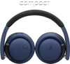 BoomPods Hush Bluetooth Headphones With Integrated Equaliser Settings Blue