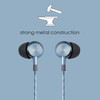 BoomPods Digibuds In Ear Wired Headphones Ice Blue With USB-C