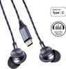 BoomPods Digibuds In Ear Wired Headphones Ice Blue With USB-C