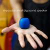 BoomPods Zero Powerful Waterproof Mini Bluetooth Speaker - Blue