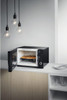 Hotpoint Microwave With Grill Extra Space Flatbed 800W 25L Black