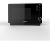 Hotpoint Ultimate Microwave with Grill Black 800W 25L Flatbed Extra Space