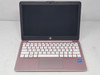 HP Stream 11-ak0508sa 11.6" Laptop Pink Intel Celeron N4000 2GB 32GB eMMC