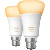 Philips Hue White Ambiance LED Smart Light Bulb B22 - Twin Pack