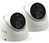 Swann 4K Ultra HD Add-On CCTV PoE Dome Security Cameras - 2 Cameras