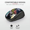 Trust Yvi Compact 2.4GHz Wireless Battery Optical Mouse Ambidextrous Parrot