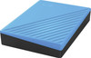 WD My Passport 4TB External Portable Hard Drive HDD USB 3.2 Gen1 - Blue