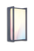 Lutec QUBO Outdoor 15.2w RGB LED Outdoor Wall Light - Dark Grey