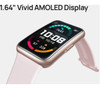 Huawei Watch Fit 2021 1.64" AMOLED Health & Fitness GPS Smart Watch Sakura Pink