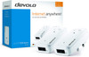 Devolo Dlan 550 Duo+ SE Passthrough Powerline Kit 2 x Ethernet LAN Twin pack
