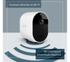 Arlo Pro 4 2K 1440p Video HDR Wireless Home WiFi CCTV Security Camera - White
