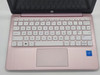 HP Stream 11-ak0514sa Laptop 11.6" Celeron N4020 64GB eMMC Windows 10 Pink