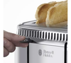 Russell Hobbs Retro 21695 4 Slice Toaster With Defrost & Warming - Silver