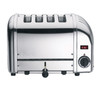 Dualit 40352 Classic Vario 4 Slice Toaster Defrost and reheat - Stainless Steel