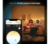 Philips Hue GU10 White Ambiance Smart LED Spotlight with Bluetooth - Twin Pack