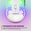 SteelSeries Aerox 3 (2022 Edition) Wireless Optical RGB Gaming Mouse Snow White