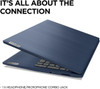 Lenovo IdeaPad 3i 15.6" Laptop Intel Celeron N4020 4GB 128GB SSD Blue