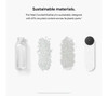 Google Nest Wireless Smart Video Doorbell Rechargeable battery - White