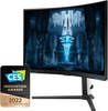 Samsung 32" Odyssey 3840x2160 VA 240Hz 1ms MiniLED HDR Curved Gaming Monitor