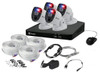 Swann Enforcer 8 Channel 4K Ultra HD 2TB DVR CCTV Security System - 4 Camera